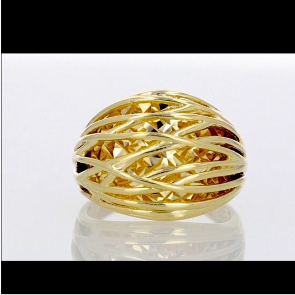 14k DOMED “HIGHWAY” RING 🔥 - Picture 3 of 10